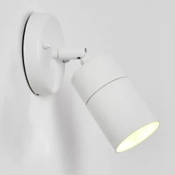 hofstein Applique murale d'extérieur Aketohoin LED Blanc, 1 lumière