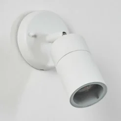 hofstein Applique murale d'extérieur Aketohoin LED Blanc, 1 lumière