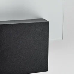 hofstein Applique murale d'extérieur Aasbo LED Noir, 1 lumière