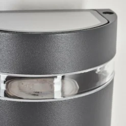 hofstein Applique murale d'extérieur Edevik Anthracite, 2 lumières, Détecteur de mouvement