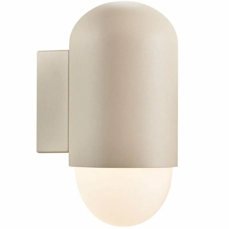 Luminaires Nordlux Applique murale d'extérieur Nordlux HEKA Sable, 1 lumière