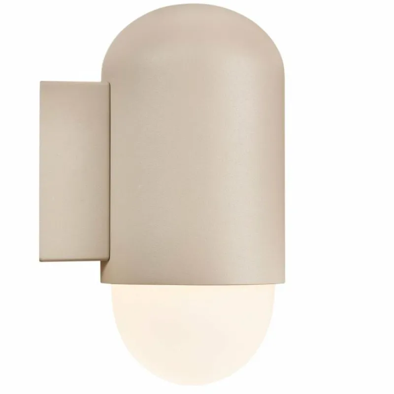 Luminaires Nordlux Applique murale d'extérieur Nordlux HEKA Sable, 1 lumière