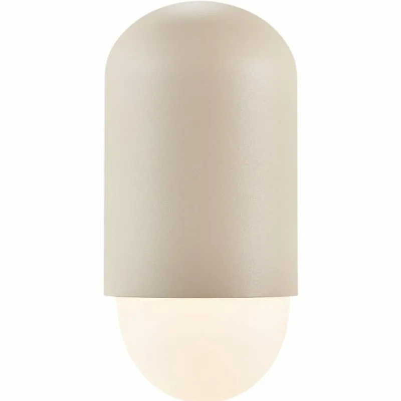 Luminaires Nordlux Applique murale d'extérieur Nordlux HEKA Sable, 1 lumière