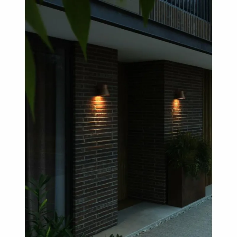 Luminaires Nordlux Applique murale d'extérieur Nordlux KYKLOP Rouille, 1 lumière