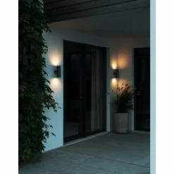 Luminaires Nordlux Applique murale d'extérieur Nordlux KYKLOP Noir, 2 lumières