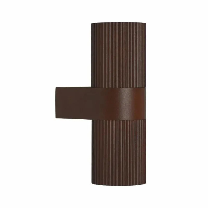 Luminaires Nordlux Applique murale d'extérieur Nordlux KYKLOP Rouille, 2 lumières