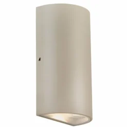 Luminaires Nordlux Applique murale d'extérieur Nordlux ROLD LED Sable, 2 lumières