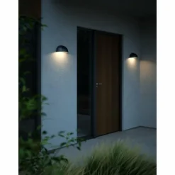 Luminaires Nordlux Applique murale d'extérieur Nordlux SCOR Noir, 1 lumière