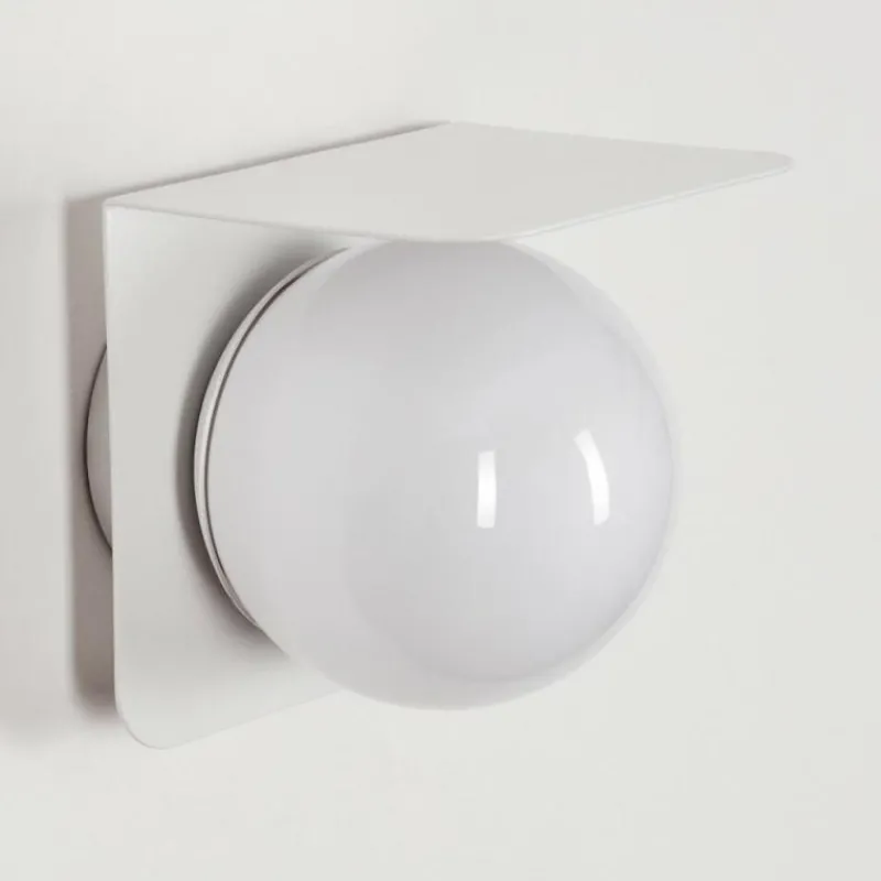 hofstein Applique murale d'extérieur Wimmis Blanc, 1 lumière