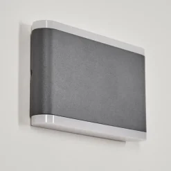 hofstein Applique murale d'extérieur Grude LED Anthracite, 2 lumières