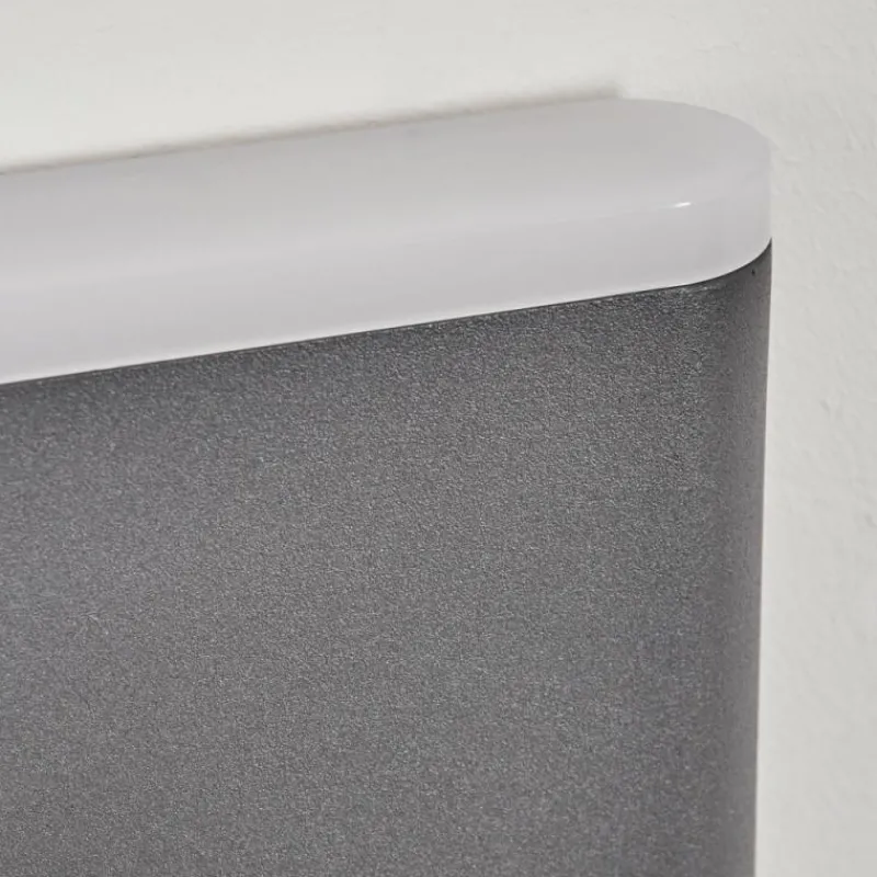 hofstein Applique murale d'extérieur Grude LED Anthracite, 2 lumières