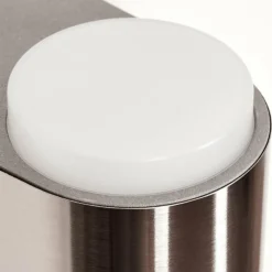 hofstein Applique murale d'extérieur Fanshawe LED Nickel mat, 2 lumières