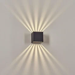 hofstein Applique murale d'extérieur Barrero LED Anthracite, 1 lumière