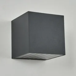 hofstein Applique murale d'extérieur Barrero LED Anthracite, 1 lumière