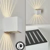 hofstein Applique murale d'extérieur Barrero LED Blanc, 1 lumière