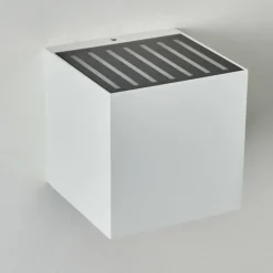 hofstein Applique murale d'extérieur Barrero LED Blanc, 1 lumière