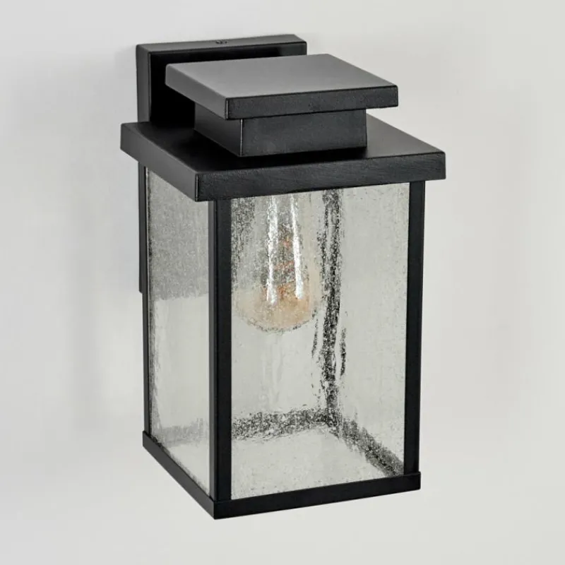 hofstein Applique murale d'extérieur Tieva Noir, 1 lumière