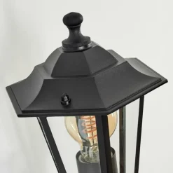 Luminaires Rustiques-hofstein Applique murale d'extérieur Loria Noir, 1 lumière