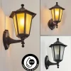 Luminaires Rustiques-hofstein Applique murale d'extérieur Loria Noir, 1 lumière