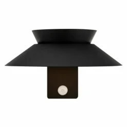 Luminaires Nordlux Applique murale d'extérieur Nordlux JUSTINA LED Noir, 1 lumière, Détecteur de mouvement