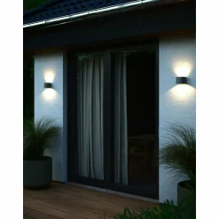 Luminaires Nordlux Applique murale d'extérieur Nordlux MILDA LED Anthracite, 1 lumière