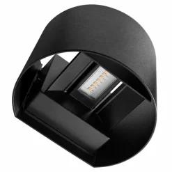 Luminaires Nordlux Applique murale d'extérieur Nordlux MILDA LED Noir, 1 lumière