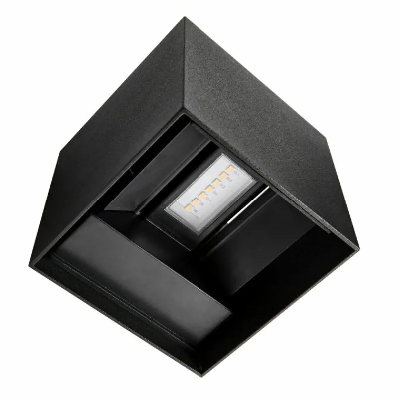 Luminaires Nordlux Applique murale d'extérieur Nordlux MILDA LED Noir, 1 lumière