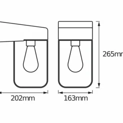 Luminaires Ledvance Applique murale d'extérieur LEDvance ENDURA Noir, 1 lumière