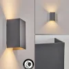 hofstein Applique murale d'extérieur Tamarin LED Anthracite, 1 lumière