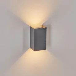 hofstein Applique murale d'extérieur Tamarin LED Anthracite, 1 lumière