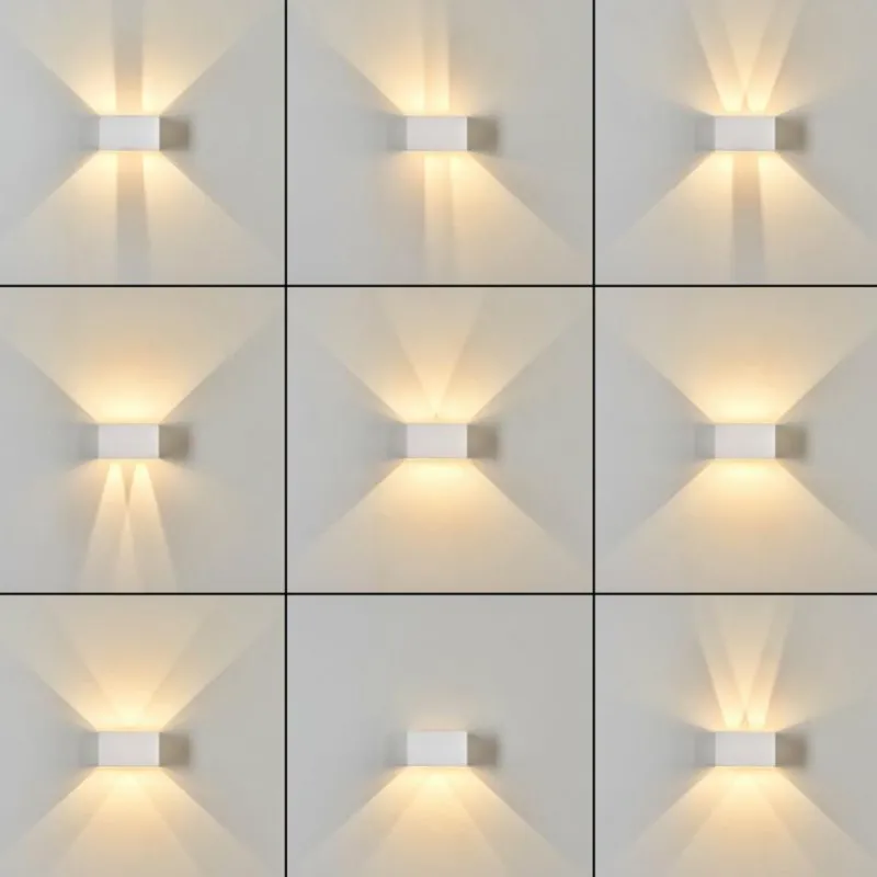 hofstein Applique murale d'extérieur Tamarin LED Blanc, 1 lumière