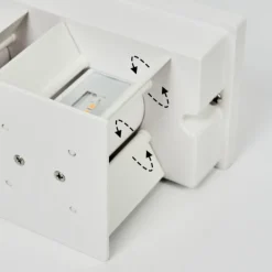 hofstein Applique murale d'extérieur Tamarin LED Blanc, 1 lumière