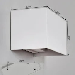 hofstein Applique murale d'extérieur Tamarin LED Blanc, 1 lumière