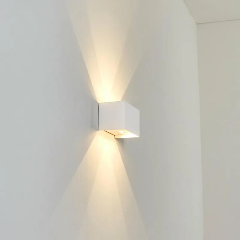 hofstein Applique murale d'extérieur Tamarin LED Blanc, 1 lumière