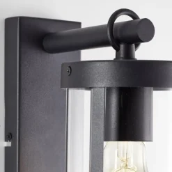 Luminaires Brilliant Applique murale d'extérieur Brilliant Sidney Noir, 1 lumière