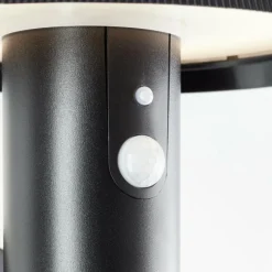 Luminaires Brilliant Applique murale d'extérieur Brilliant Alvero LED Noir, 1 lumière, Détecteur de mouvement