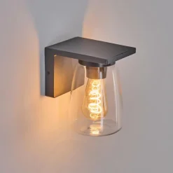 hofstein Applique murale d'extérieur Aquin Anthracite, 1 lumière