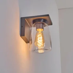 hofstein Applique murale d'extérieur Aquin Anthracite, 1 lumière