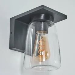 hofstein Applique murale d'extérieur Aquin Anthracite, 1 lumière