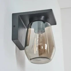 hofstein Applique murale d'extérieur Aquin Anthracite, 1 lumière