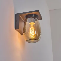 hofstein Applique murale d'extérieur Aquin Anthracite, 1 lumière