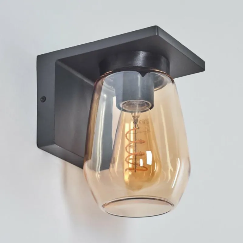 hofstein Applique murale d'extérieur Aquin Anthracite, 1 lumière