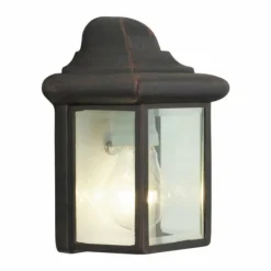 Luminaires Rustiques-Luminaires Brilliant Applique murale d'extérieur Brilliant Newport Transparent, 1 lumière