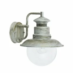 Luminaires Rustiques-Luminaires Brilliant Applique murale d'extérieur Brilliant Artu Blanc, 1 lumière