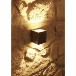 Luminaires LCD Applique murale d'extérieur LCD Acier inoxydable, 1 lumière