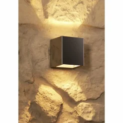 Luminaires LCD Applique murale d'extérieur LCD Acier inoxydable, 1 lumière