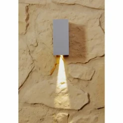 Luminaires Konstsmide Applique murale d'extérieur Konstsmide CREMONA LED Acier inoxydable, 2 lumières