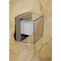 Luminaires Konstsmide Applique murale d'extérieur Konstsmide LED Acier inoxydable, Gris, Transparent, 6 lumières