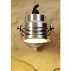 Luminaires Konstsmide Applique murale d'extérieur Konstsmide Monza LED Aluminium, Acier inoxydable, 6 lumières, Détecteur de mouvement