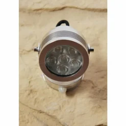 Luminaires Konstsmide Applique murale d'extérieur Konstsmide Monza LED Aluminium, Acier inoxydable, 6 lumières, Détecteur de mouvement